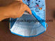 Gravure Printing 0.06mm Frosted CPE Plastic Drawstring Bags
