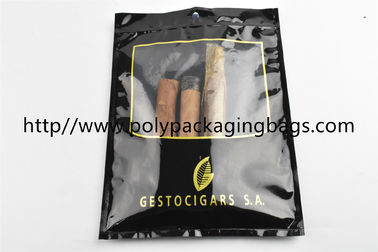 Resealable 지플락 휴대용 여송연 담배 저장 상자는 사용하기 편한 안정 70% 습도를 자루에 넣습니다