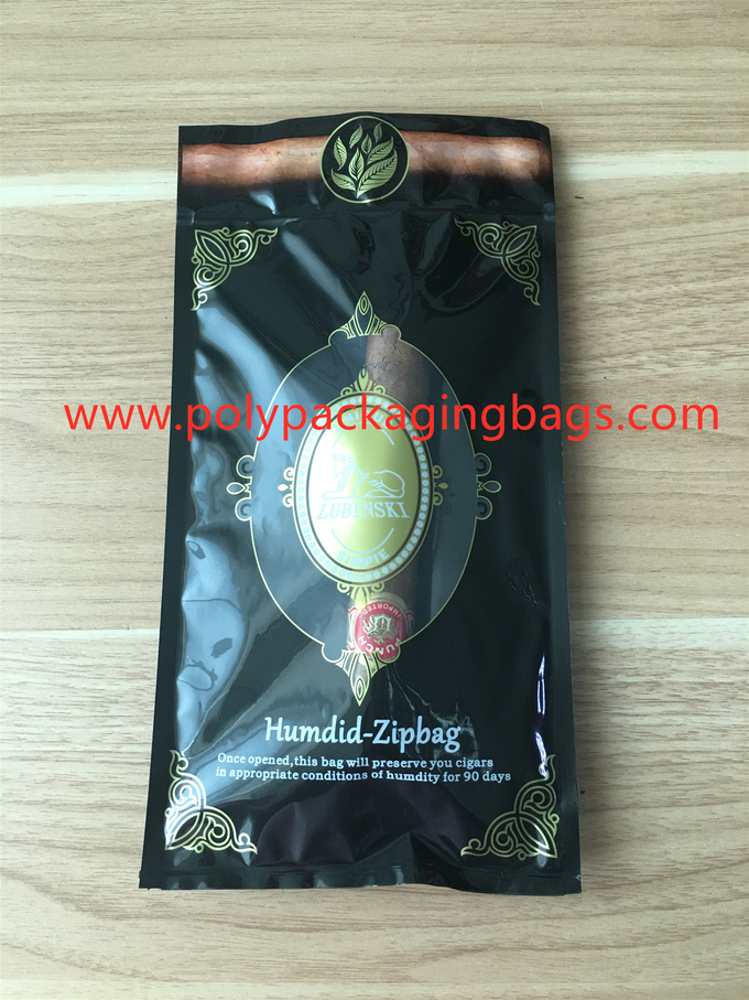 Zip 가습기를 가진 주문을 받아서 만들어진 담배 담배 Vape 담배 저장 상자 포장 부대