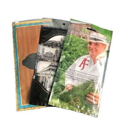 식품 등급 TPU 및 PE 사용자 지정 시가리 봉지 Ziplock 디자인 지속 가능한 재사용 보호 포장 솔루션 시가리 저장