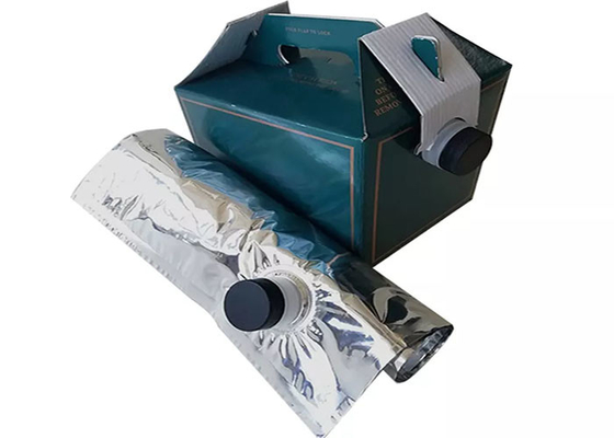 밸브 / 꼭지 200 220 마이크론과 2L / 3L / 5L 일회용 커피 앞치마의 가슴부분 백 인 박스 분배기