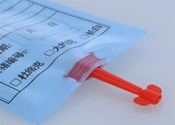 돼지를 위한 인공수정 버릴 수 있는 연속적인 정액 정자 봉투 PE 플라스틱