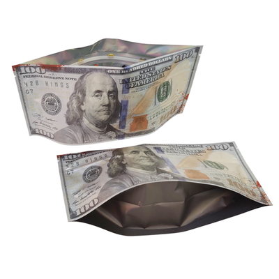 맞춤형 평면 봉지 3 면 밀폐와 함께 재봉식 Ziplock 가방 담배 담배 Mylar 가방을 포장
