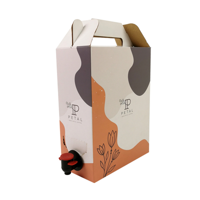 1L/2L/3L 맞춤형 커피 박스 밸브 디스펜서가 있는 일회용 커피 백