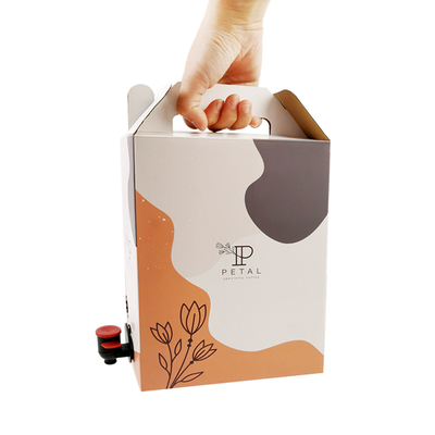 1L/2L/3L 맞춤형 커피 박스 밸브 디스펜서가 있는 일회용 커피 백