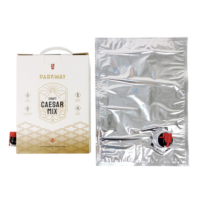맞춤형 1L 1.5L 2리터 3L 5L 96OZ BIB 백 일회용 백 인 박스 차 주스 커피 테이크 아웃 종이 상자 패키지 (디스펜서 포함)