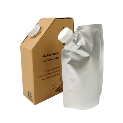 1L/2L/3L/5L 음료 백 일회용 손잡이 커피 비브 백 인 박스 와인 밸브 포함 커피 박스 디스펜서