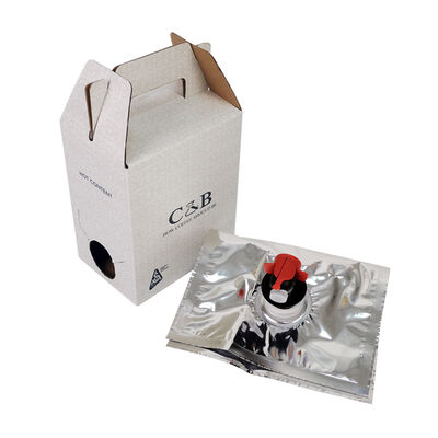 유능한 포장 용품을 위해 스푸트 및 손잡이 없는 상자 내의 간편한 분배 가방