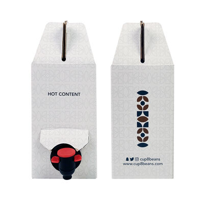 유능한 포장 용품을 위해 스푸트 및 손잡이 없는 상자 내의 간편한 분배 가방