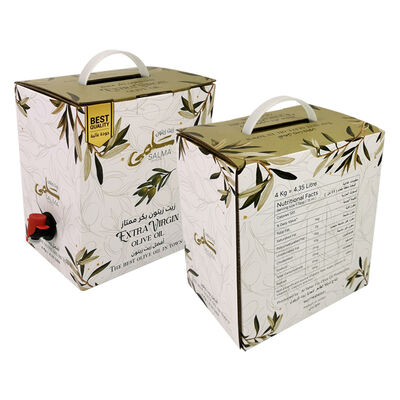 주둥이 없는 백인박스 용기 (5L, 10L, 20L, 25L 및 220L 용량) - 액체 포장 솔루션에 적합