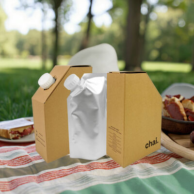 ISO SGS 인증 백인박스 맞춤형 인쇄 사각형 직사각형 포장 및 안전한 액체 보관 솔루션 제공