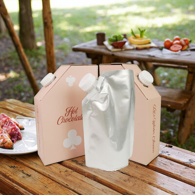 ISO SGS 인증 백인박스 맞춤형 인쇄 사각형 직사각형 포장 및 안전한 액체 보관 솔루션 제공