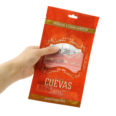 식품 등급 TPU 및 PE 맞춤형 시가 백, 시가 안전 운송 및 보관을 위한 맞춤형 누수 방지 포장 백