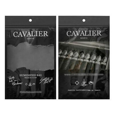 가볍고 컴팩트한 플라스틱 시가 백 투명 재밀봉 가능 백 시가 신선도 유지용