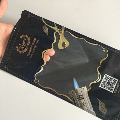 식품 등급 TPU 및 PE 재료 시가리 가방 사용자 지정 5 부 시가리 누출 방지 시가리 보존용 공기 밀착 저장 가방