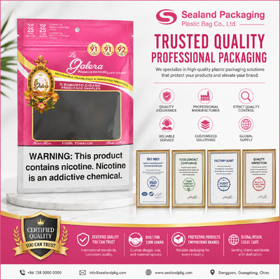 Cigar Humidor Bags Volume 5 Cigars Tear-resistant Puncture-resistant Durable Portable Carry Case