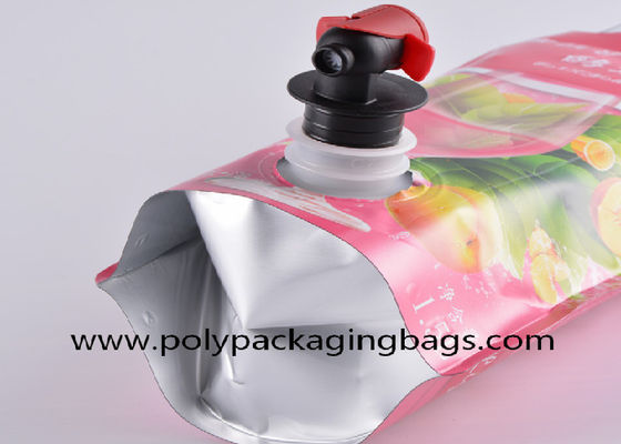 1.5L 2L 3L 5L 10L 알루미늄 코팅 버터플라이 밸브 BIB 레드 와인 가방 BiB 백 Vitop 올리브 오일 스탠드 업 백 밸브
