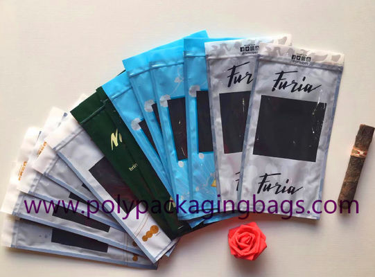 가습 체계를 가진 방습 지퍼 Resealable 여송연 포장 부대