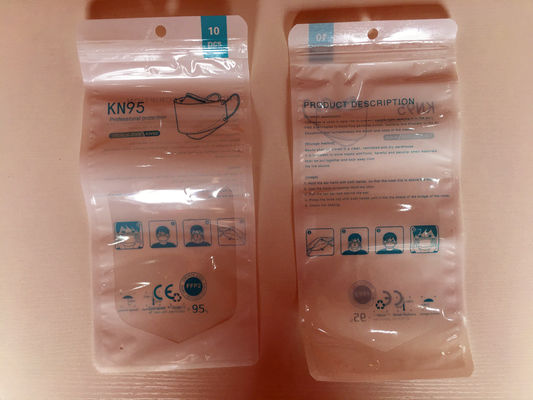 봉지를 패키징하는 CPP 플라스틱 지퍼 팁 지플록식 마스크를 출력하는 버릴 수 있는 요판 인쇄
