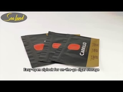 검은색 클래식 수분을 주는 신선한 시가르 유미도어 가방 크기 W140xL250mm