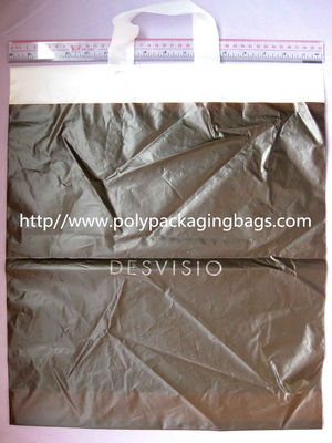 HDPE Flexi 반복 손잡이를 가진 백색 생물 분해성 플라스틱 쇼핑 백
