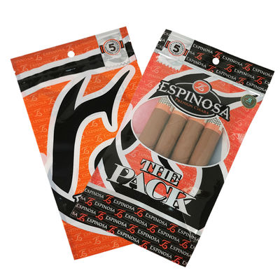 투명 맞춤형 플라스틱 시가 포장 백 시가 담배 지퍼 백 시가 플라스틱 포장 보관 백