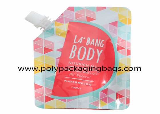 그라비아 인쇄는 액체를 위한 스파우트 백 위로 500ML 1.5L 합성 세제 노즐 가방 스탠드를 견딥니다